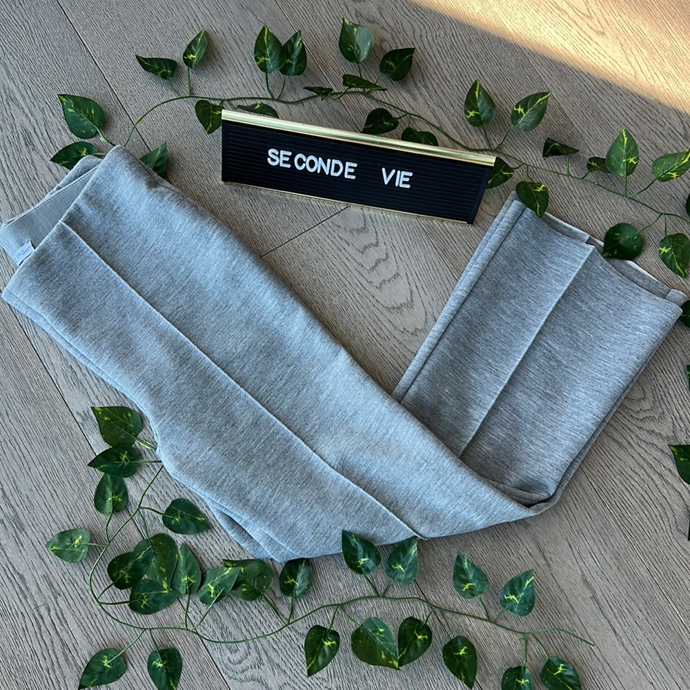 Zara cropped grey pants